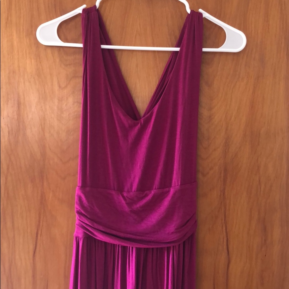 Pink maxi dress